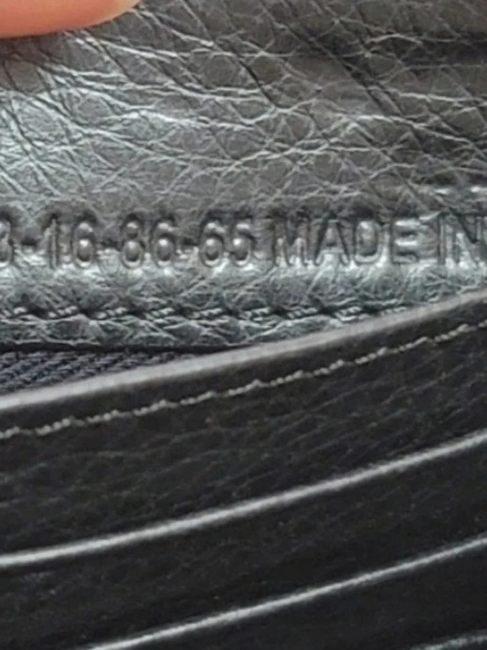 See By Chloe Black Leather Bow Continental Wallet
